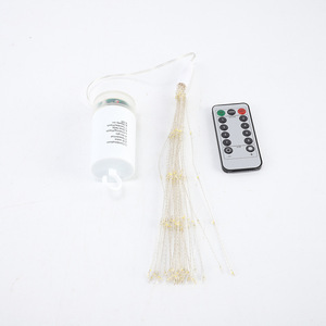 Ngoài trời <span class=keywords><strong>LED</strong></span> năng lượng mặt trời bồ công anh pháo hoa đèn với dây đồng IP65 đánh giá cho sân cây treo trang trí - Product Image 5