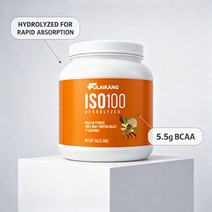 Poudre d'isolat de protéines de lactosérum chocolat vanille haute teneur en nutriments OEM ODM, complément de gym adapté aux adultes, produit de beauté - Product Image 2