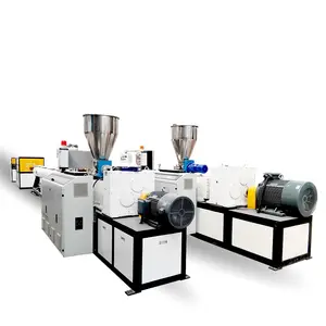 Machine de fabrication de tuyaux en plastique PVC/ligne d'extrusion de tubes PVC/usine de fabrication de tuyaux en PVC