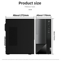 PC Yangtian T4900K Intel Core i7-13700 16 Go RAM 1 To SSD Windows 11 Commercial pour le contrôle fiscal et le rendu graphique domestique, fabriqué en Chine