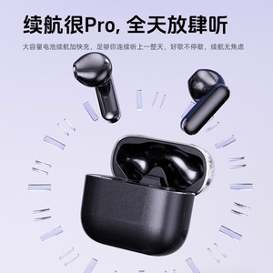 Audífonos Inalámbricos 5.4 con Traducción por IA, Negros, Batería de Larga Duración, Audífonos Deportivos - Product Image 3