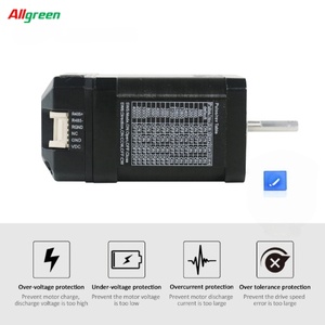 Controlador de Motor Paso a Paso Integrado de Bucle Abierto/Cerrado Nema17 de Alto Torque DC20-30V 1.2A 1000PPR 0.48/0.8N.m 2 Fases Pulso RS485 - Product Image 4