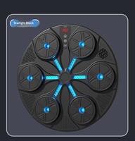 Cible de boxe intelligente en gros avec musique Bluetooth, rétroaction lumineuse RVB, compteur de coups, fixation murale sans perçage