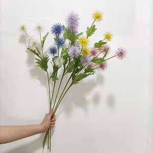 Giglio artificiale artigianale vero tocco fiori 84cm lungo stelo giglio in finta seta con rivestimento per la decorazione - Product Image 3