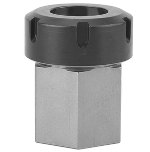 Collet Chuck - ER-40 vuông hex Collet Chuck khối chủ morse taper Shank CNC Mill Máy tiện công cụ (ER40-SquAre) - Product Image 1