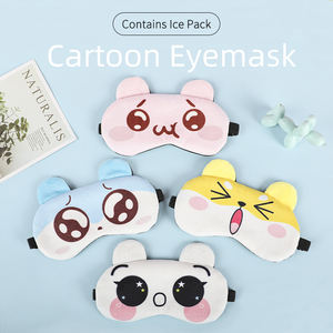 Máscara <span class=keywords><strong>de</strong></span> Dormir <span class=keywords><strong>de</strong></span> Felpa Suave con Compresa <span class=keywords><strong>de</strong></span> Hielo <span class=keywords><strong>de</strong></span> Dibujos Animados, Banda Elástica Ajustable <span class=keywords><strong>de</strong></span> Alta Calidad, Anti-Hinchazón, Salud Ocular - Product Image 5