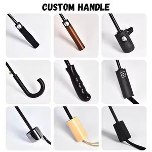 Wholesale Promo Business Gift Folding Sunshade Custom Compact Portable Rain Automatic Windproof Umbrella With Logo - Product Image 5