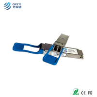 Modul optik serat Transceiver konektor LR, Mode tunggal 1310nm 10km QSFP + LR