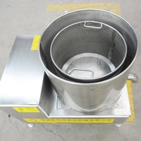Productielijn voor kleine batches originele gesneden aardappelchips en -friet, semi-automatische commerciële verwerkingslijn
