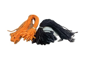 服装吊牌环塑料吊牌绳蓝色密封锁绳密封标签 - Product Image 2