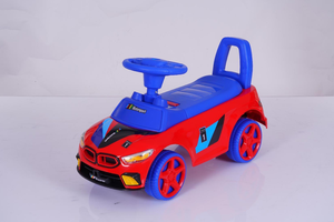 Buntes Plastik-Aufsitzauto für Mädchen und Kinder im Alter von 2 bis 4 Jahren, keine Batterie erforderlich - Product Image 6