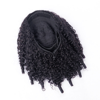 Nouvelle perruque 3-en-1 mi-tête en cheveux humains bruts bouclés birmans, sans couture, avec cordon de serrage, sans besoin de laisser de cheveux apparents, prête à porter, sans colle