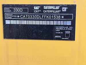 รถขุดไฮดรอลิก CAT 330D มือสอง, รถขุด CAT 330D ที่เชื่อถือได้สำหรับโครงการก่อสร้างถนน - Product Image 2