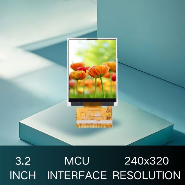 Lianxun 3.2 Inch TFT LCD Screen 240x320 MCU Interface High Luminance 32 Pin LCD Module