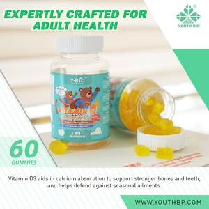 Gomitas de Vitamina D3 para la Salud Ósea, para Consumidores Conscientes de la Salud, Entrega Rápida, 400 UI, Suplemento Vegano de Vitamina D3 en Gomitas con Pectina - Product Image 3