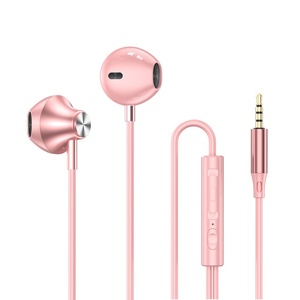 Meilleures ventes : Écouteurs stéréo Hi-Fi 3,5 mm avec fil et micro, son HD, compatibles Plug and Play pour la musique, IPX5 pour le sport - Product Image 1