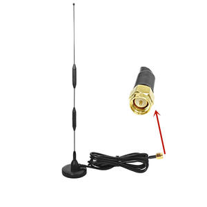 Antena 4G de 3-15dbi con Base Magnética, Antena GSM con Conector Macho y Cable RG174 de 2m - Product Image 1