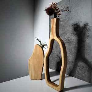 Nuevo Soporte de Madera Maciza de Estilo Art Deco para Plantas, de Varios Niveles, para Interiores, Ecológico y Hecho a Mano - Product Image 5