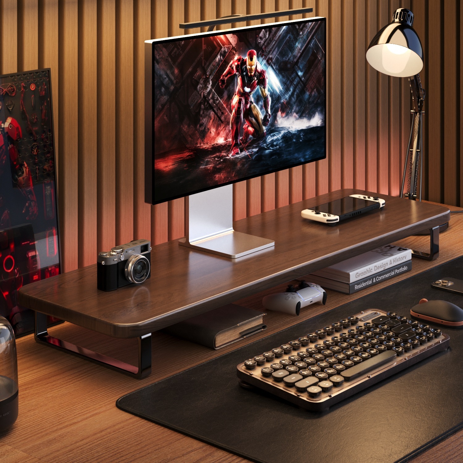 Dark walnut