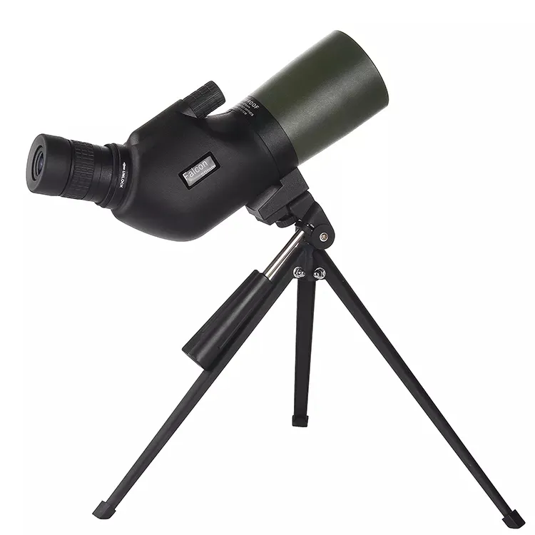 12-36x50 Spotting ScopeTelescope Portable Travel Scope Monocular Telescope with Tripod Carry Case Birdwatch Hunting Monocular