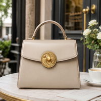 Serrure à torsion personnalisée en alliage de zinc pour sac à main, accessoires de luxe en métal pour sacs