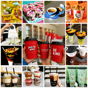 <span class=keywords><strong>Gobelets</strong></span> à café en papier à double paroi écologiques personnalisés avec logo, 6/8 oz, avec couvercles pour boissons chaudes, café, thé et bubble tea - Product Image 4