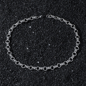 Nuevo Collar de Cadena con Diseño Geométrico Simple y Moderno, Estilo Hiphop, Chapado en Oro, para Hombre, Joyería de Moda - Product Image 3