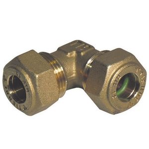 Codo de 90 Grados con Doble Junta Tórica para Gas, Conexión de Plomería de 12 mm - Product Image 1