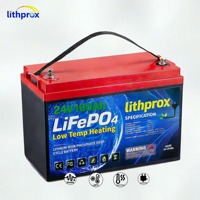 Batterie Marine LiFePO4 24V 100Ah Grade A à Décharge Profonde avec BMS Intelligent RS485, Connecteur Anderson, 6000 Cycles, CE RoHS IP67