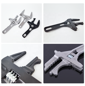 Clé <span class=keywords><strong>à</strong></span> molette réglable de 12 pouces, grande ouverture de 6 <span class=keywords><strong>à</strong></span> 68 mm, clé multifonctionnelle pour lavabo de salle de bain, outil de plomberie <span class=keywords><strong>à</strong></span> double usage - Product Image 6