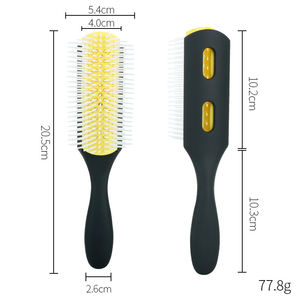 Nouvelle <span class=keywords><strong>brosse</strong></span> <span class=keywords><strong>à</strong></span> <span class=keywords><strong>cheveux</strong></span> <span class=keywords><strong>à</strong></span> 9 rangées pour <span class=keywords><strong>cheveux</strong></span> noirs, pour le coiffage, le démêlage, le façonnage, le séchage au sèche-<span class=keywords><strong>cheveux</strong></span>, la séparation, la définition des boucles, <span class=keywords><strong>brosse</strong></span> <span class=keywords><strong>à</strong></span> <span class=keywords><strong>cheveux</strong></span> détachable pour <span class=keywords><strong>cheveux</strong></span> bouclés - Product Image 3