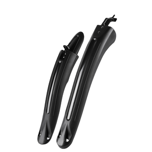 Garde-boue avant/arrière VTT en plastique durable Bf870 à dégagement rapide garanti pour vélos de montagne avec roues de 24 et 26 pouces - Product Image 1