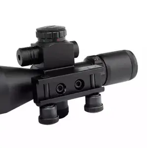 Hot bán 2.5-10x40er màu đỏ và màu xanh lá cây chiếu sáng Red Laser Sight phạm vi