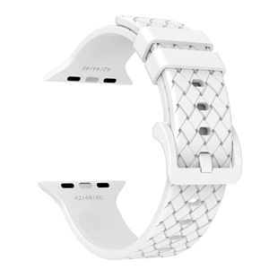 Correas de Reloj de Silicona Tejida Cómodas y de Primera Calidad para <span class=keywords><strong>Apple</strong></span> <span class=keywords><strong>Watch</strong></span> Serie <span class=keywords><strong>8</strong></span> de 41 mm - Product Image 3
