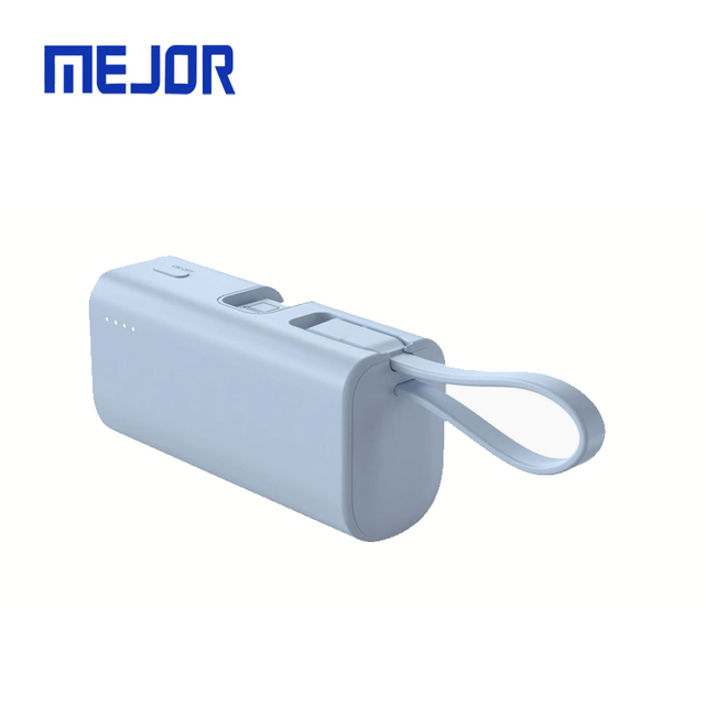 New Portable Charger 5000mAh Fast Charging Type-C 22.5W Custom Logo Capsule USB-C Mini Power Bank