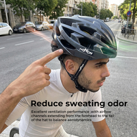 Casque de vélo de route professionnel MOON certifié CE, construction In-Mould, doublure anti-odeur, protection magnétique de la tête