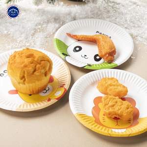 Nouvelle innovation Assiettes <span class=keywords><strong>en</strong></span> papier bon marché <span class=keywords><strong>en</strong></span> vrac écologiques avec assiettes <span class=keywords><strong>en</strong></span> papier de haute qualité - Product Image 6