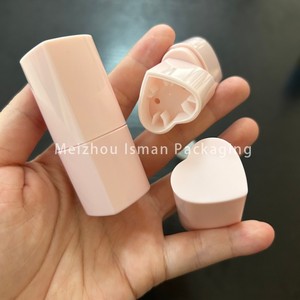 ISMAN独自ブランドの回転ラブハート型メイクリップスティック容器赤面コンシーラースティック包装リップバームチューブ6g - Product Image 5