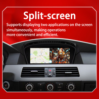 Qualcomm665 8+256g 8 cœurs Android 14 DSP 1 an de garantie Lecteur multimédia embarqué pour BMW Série 5 E60 GPS Vidéo de voiture