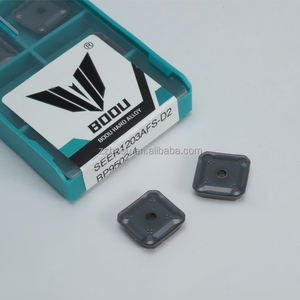 Inserti per taglio CNC SEER12AFS smussatura spalle per fresatura in ghisa con inserti CNC in carburo di lega dura - Product Image 1