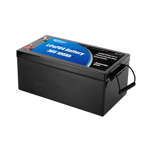 แบตเตอรี่ COPOW 100AH แบบชาร์จได้ 36V ลิเธียมไอออน สำหรับมอเตอร์เรือเดินทะเล ใช้แทนแบตเตอรี่ตะกั่ว-กรด ความหนาแน่นสูง SC-36100-B ลิเธียม - Product Image 1