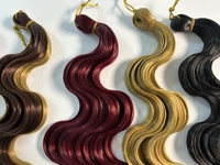 Cheveux synthétiques ondulés profonds pour tresses, 24 pouces, 100g, cheveux ondulés lâches pour tresses au crochet, extensions pour femmes