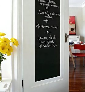 FOSKA 45cm X 2m Blackboard Decal Eco-friendly CPP Wall Sticker Board <strong>Wallpaper</strong> with 5 Colorful Chalks for All Smooth Surfaces - Product Image 5