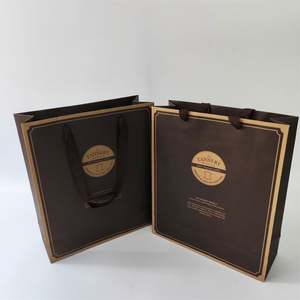 Bolsa de Regalo Pequeña y Elegante para Joyería, Bolsa de Papel Personalizada con Logotipo para Boutique, Bolsa de Regalo Reciclada para Cosméticos - Product Image 4