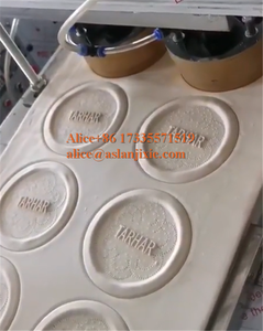 Máquina pequeña de fabricación de galletas lechosas naan/Xinjiang Nang, máquina moldeadora de patrón de PAN/línea de producción de pan plano uygauro - Product Image 6