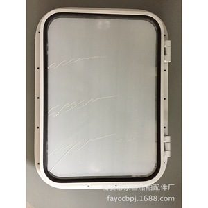 Ventanas Rectangulares de Aleación de Aluminio de Alta Resistencia para Camarote Marino, Apertura Izquierda, Nuevas, Herrajes de Acero con Rodamientos - Product Image 2