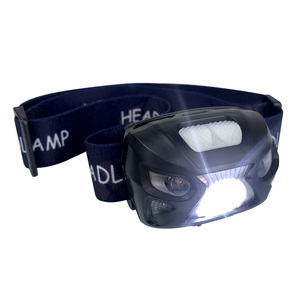 ANT5PPE Lampe frontale portable légère 3W mini étanche pour casque de chantier avec capteur et bandeau réglable - Product Image 2