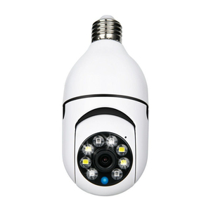 Cámara con bombilla inalámbrica de visión <span class=keywords><strong>nocturna</strong></span> E27 de dos Audio 360 CCTV Mini seguridad IP <span class=keywords><strong>oculta</strong></span> red Digital 5G/2,4G Wi-Fi CMOS Sensor - Product Image 1
