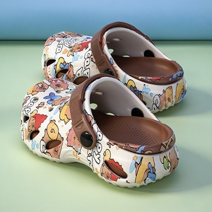 <span class=keywords><strong>Sandales</strong></span> d'été à bout fermé en EVA souple pour enfants, motif dessin animé imprimé, pour filles et garçons - Product Image 4