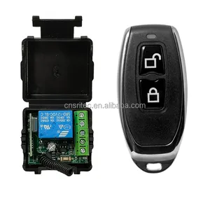 433Mhz Universal Wireless Remote Control Switch DC 12V 1CH Relay Receiver Module RF Transmitter for Access Control Lights